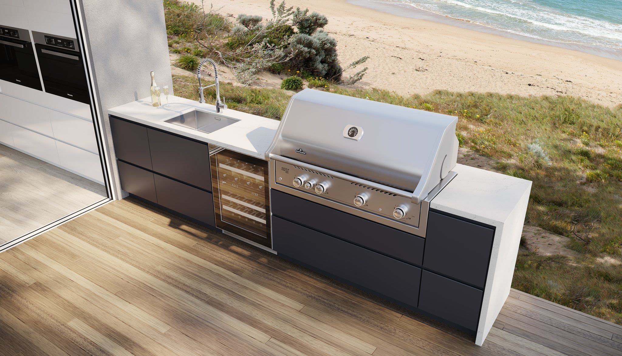 Modern Trends Kitchens — render 3