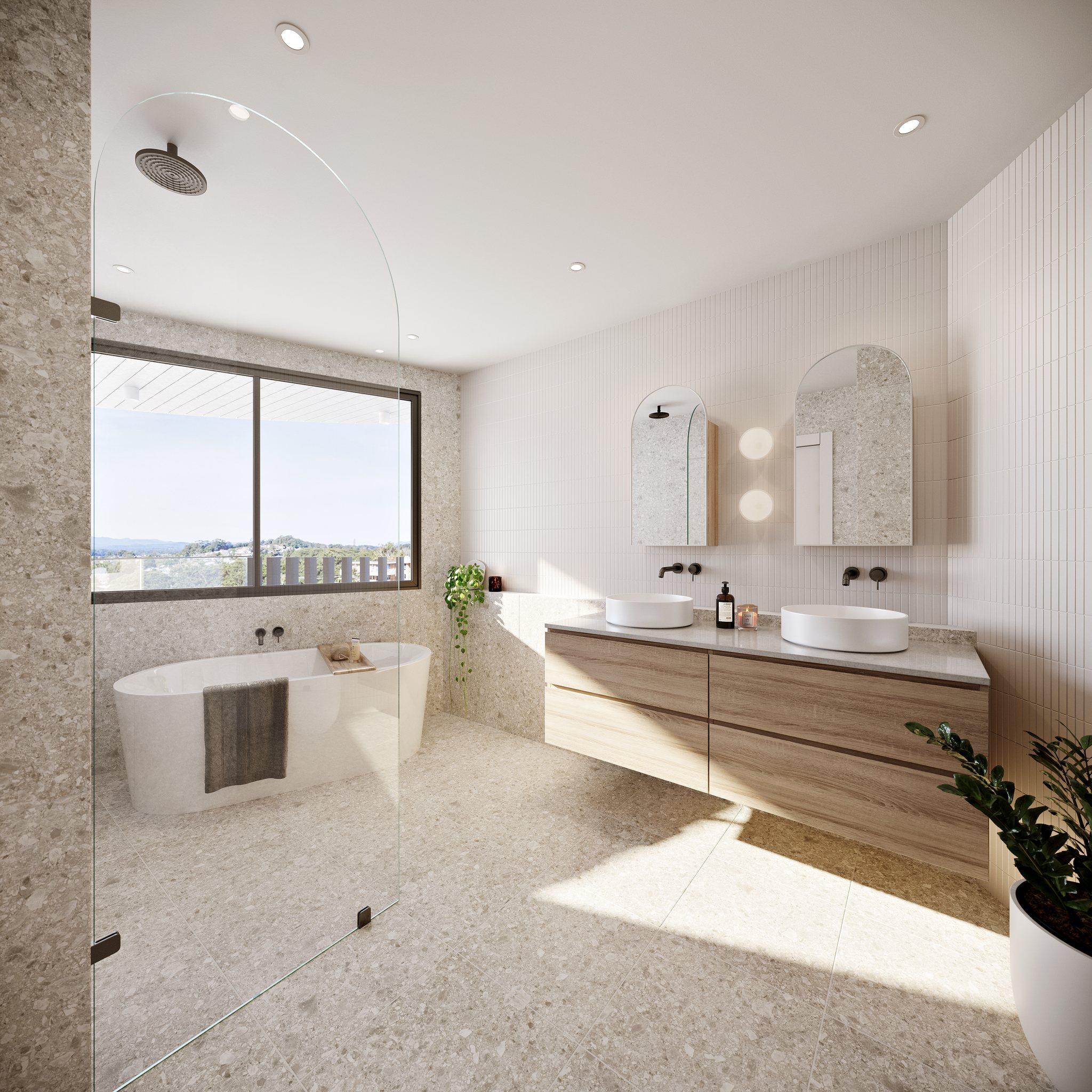 Altitude 55, Port Macquarie — render 3