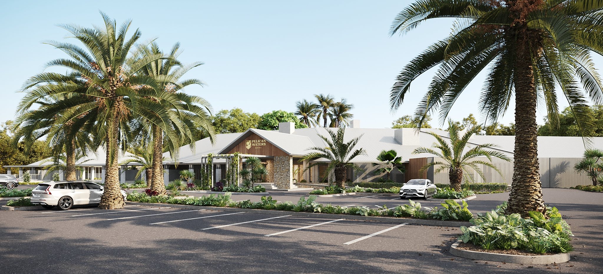 Pelican Waters Hotel, Pelican Waters, Sunshine Coast — render 1
