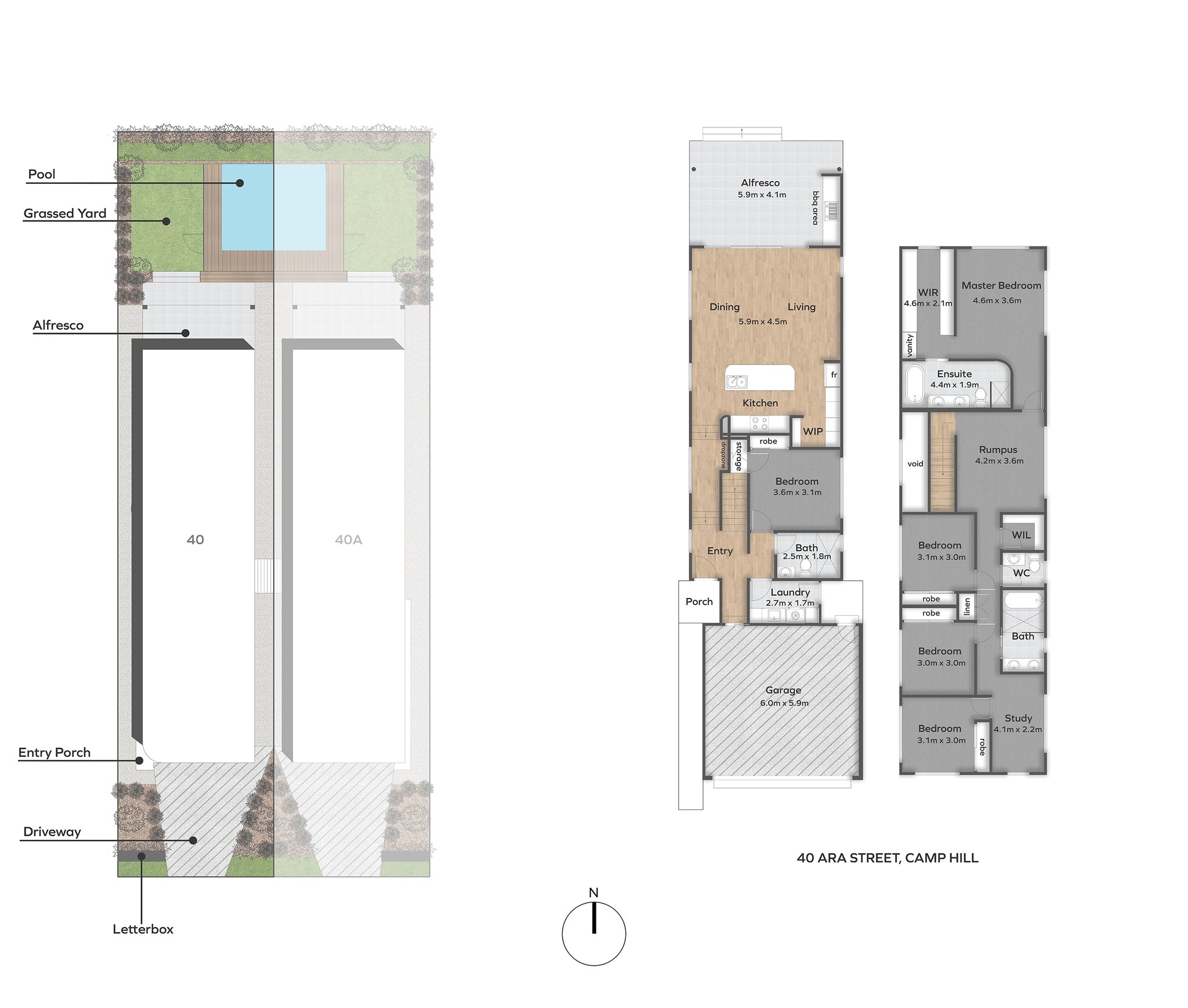 Ara Street, Camp Hill, Brisbane — render 6