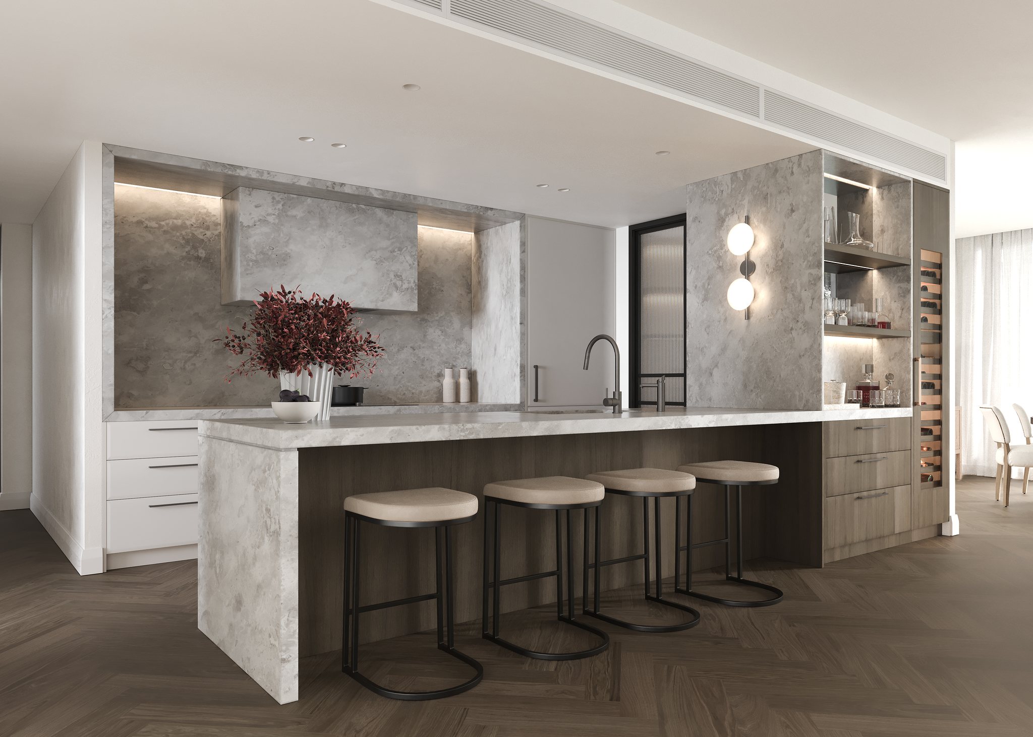 1a Chilton Parade, Warrawee, Sydney — render 4
