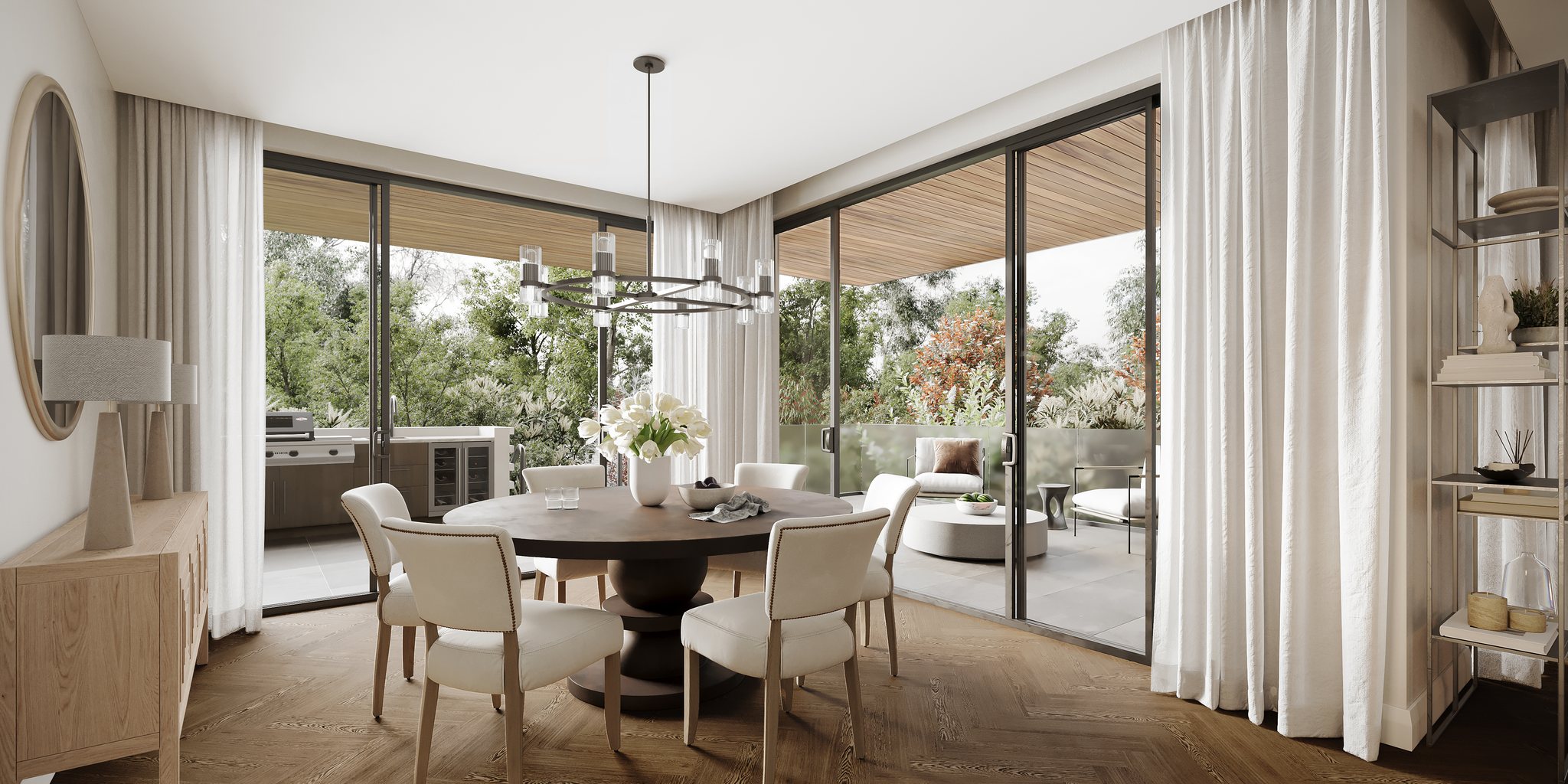 1a Chilton Parade, Warrawee, Sydney — render 7