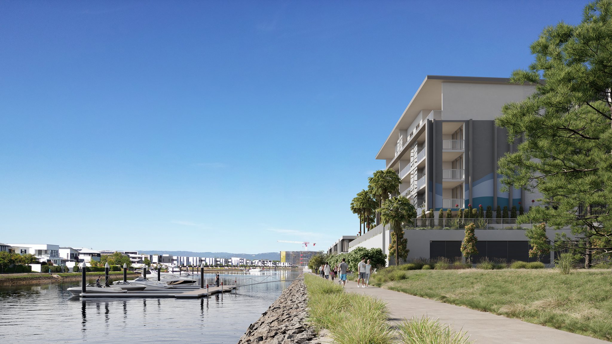 Tarcoola Shores, Hope Island, Gold Coast — render 2
