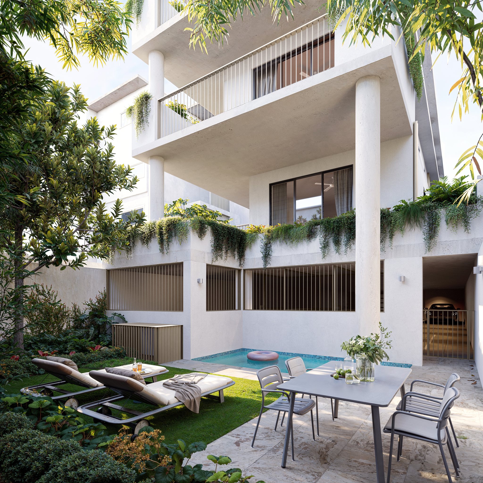 151 Sydney Street, New Farm, Brisbane — render 1