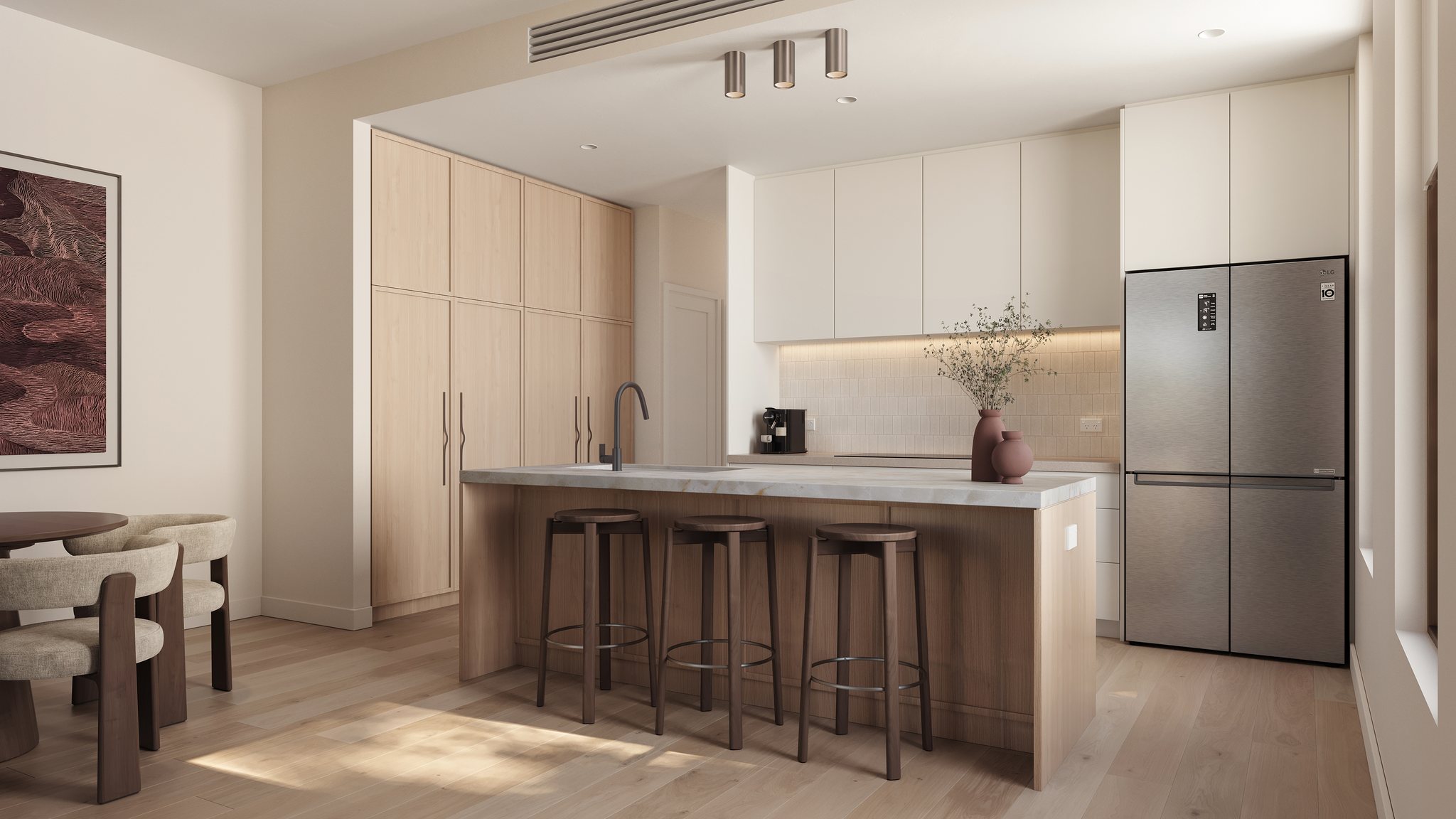 22 Dickson Street, Wickham, Newcastle — render 2