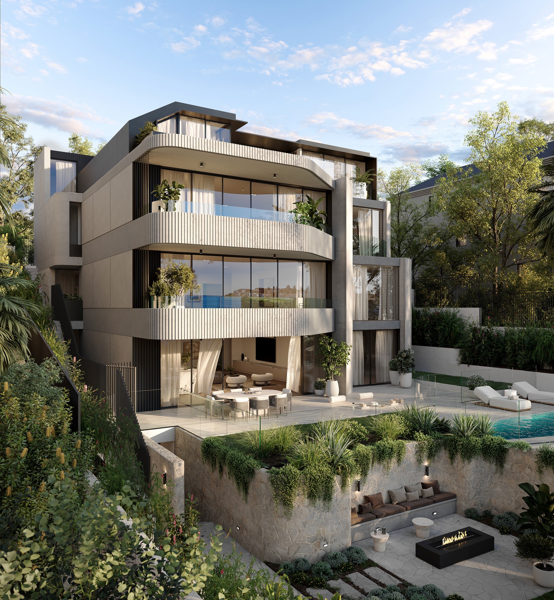 Mangata, Vaucluse, Sydney — render 3