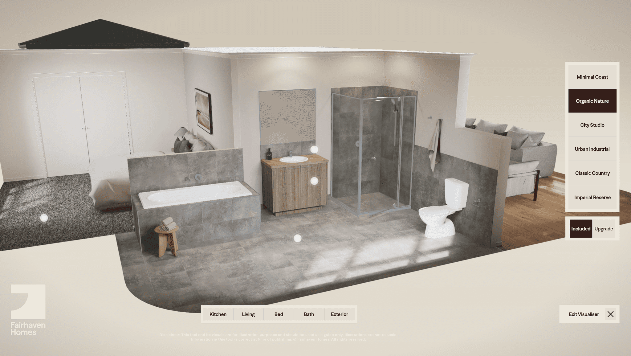 Fairhaven Interactive Tour, Melbourne — render 2