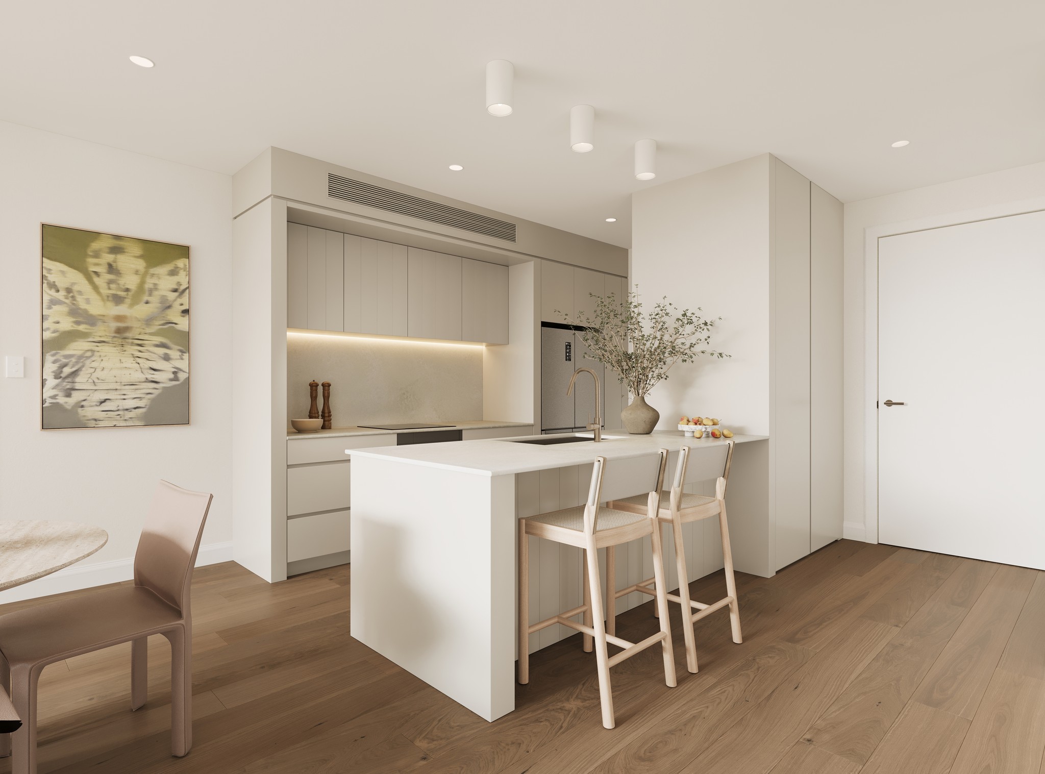 Interior render by rdvis for 1 Veno Street