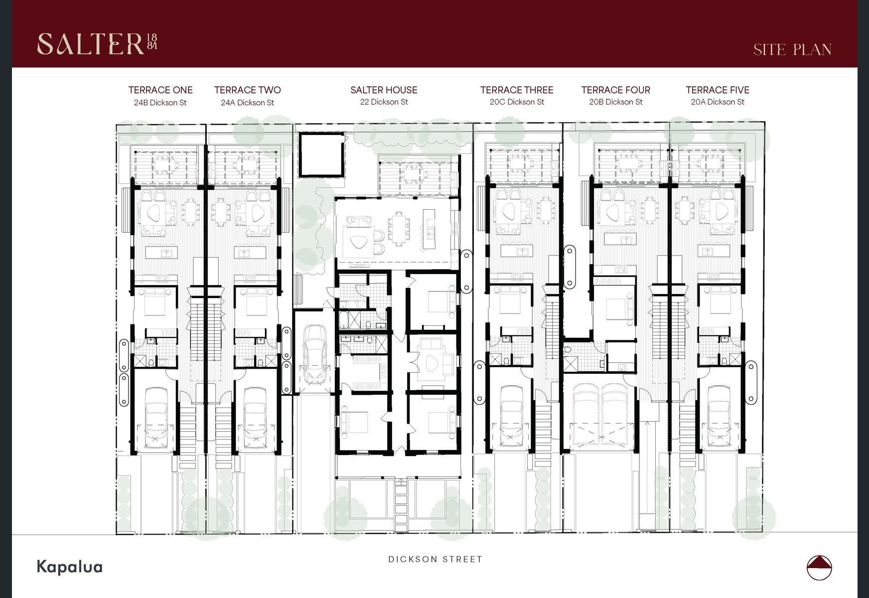 Salter Terraces, Lambton, Newcastle — render 3
