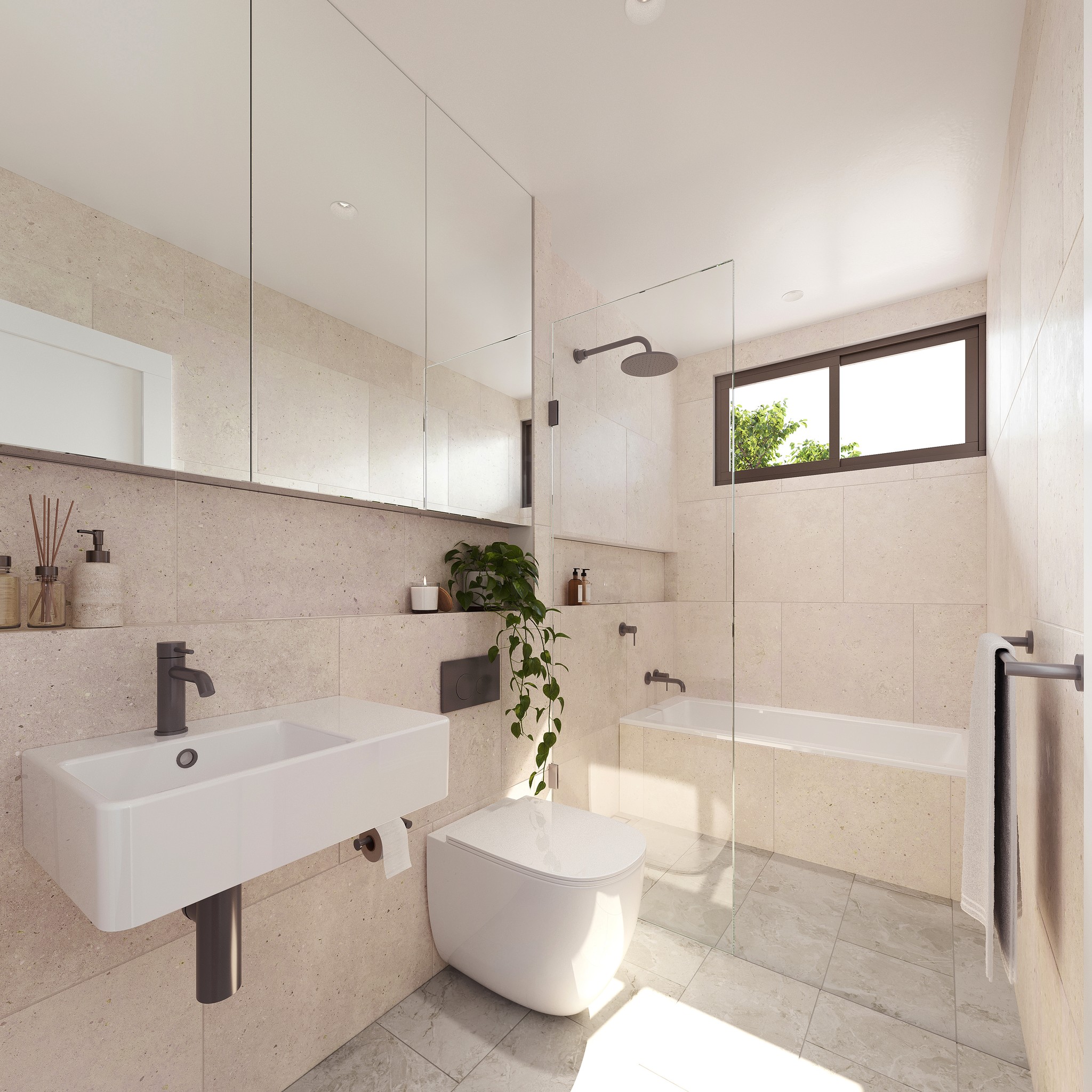 Salter Terraces, Lambton, Newcastle — render 2