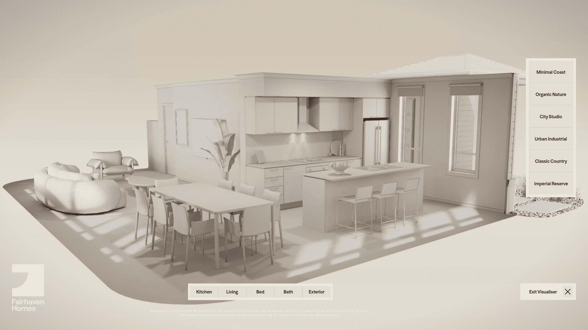 Fairhaven Interactive Tour, Melbourne — render 3