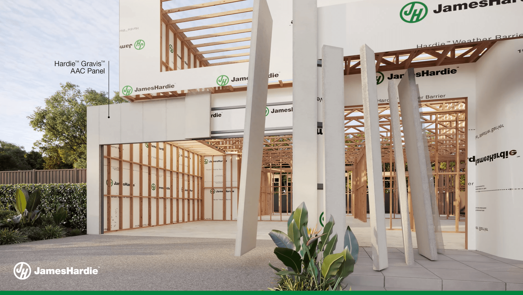 James Hardie "Gravis" Campaign — render 2